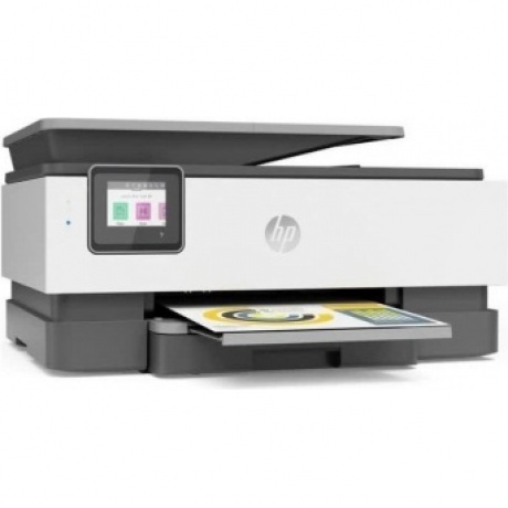 МФУ струйное HP OfficeJet 8023 (1KR64B) черный/белый - фото 5