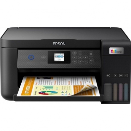 МФУ струйный Epson L4260 A4 Duplex WiFi USB черный - фото 2