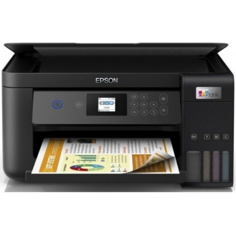 МФУ струйный Epson L4260 A4 Duplex WiFi USB черный - фото 3