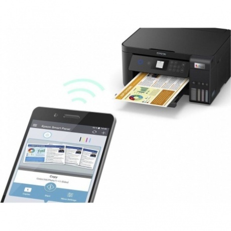 МФУ струйный Epson L4260 A4 Duplex WiFi USB черный - фото 8