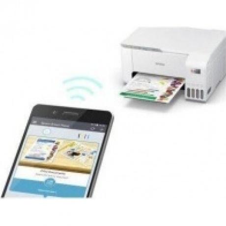 МФУ струйный Epson L3256 A4 WiFi USB белый - фото 8