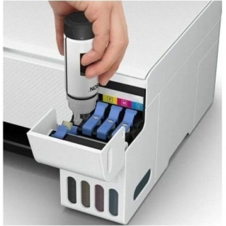МФУ струйный Epson L3256 A4 WiFi USB белый - фото 9