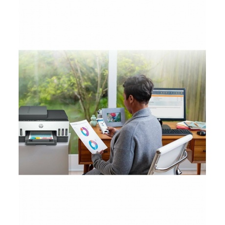 МФУ струйное HP Smart Tank 750 6UU47A - фото 7