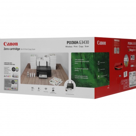 МФУ струйный Canon Pixma G3430 (5989C009) A4 WiFi черный - фото 20