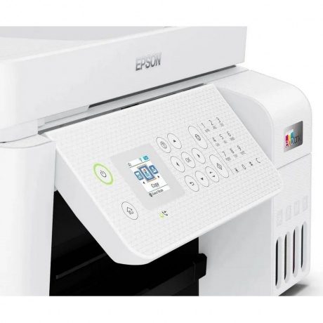 МФУ струйный Epson EcoTank L5296 (C11CJ65411) A4 WiFi белый - фото 3