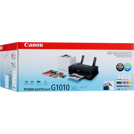 Принтер струйный Canon Pixma G1010 (2314C012) A4 черный - фото 9