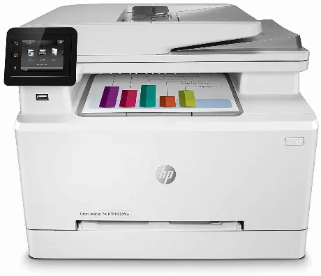 МФУ лазерное HP Color LaserJet Pro M283fdw (7KW75A) белый/серый