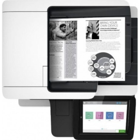 МФУ лазерное HP LaserJet Enterprise M528dn (1PV64A) белый/черный - фото 5