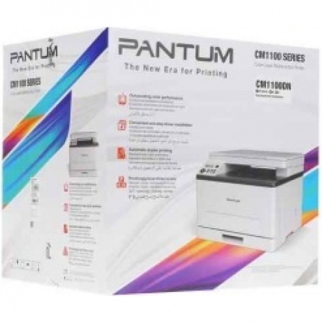 МФУ лазерный Pantum CM1100DN A4 Duplex Net серый - фото 10