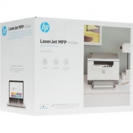 МФУ HP LaserJet MFP M236d (A4) Printer/Scanner/Copier/ 600 dpi 29 ppm 64 MB 500 MHz 150 pages tray Print Duplex USB Duty cycle 20 000 pages - фото 10