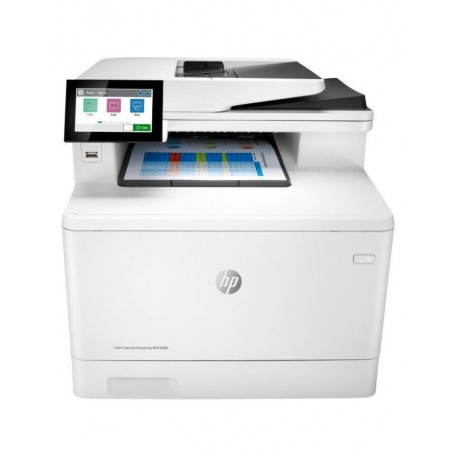 МФУ лазерный HP Color LaserJet Enterprise M480f (цветной, A4, пр...