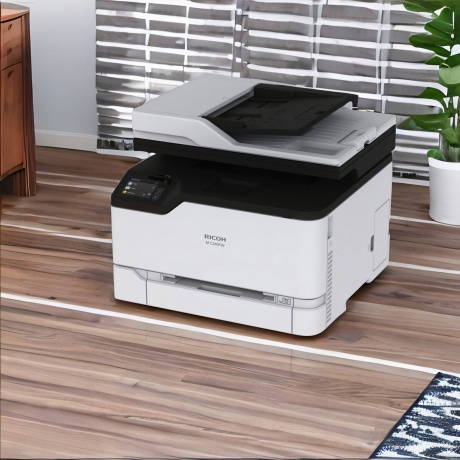 МФУ лазерный Ricoh M C240FW (408430) A4 WiFi белый - фото 4
