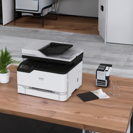 МФУ лазерный Ricoh M C240FW (408430) A4 WiFi белый - фото 5