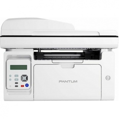 МФУ лазерный Pantum M6557NW A4 Net WiFi серый - фото 1