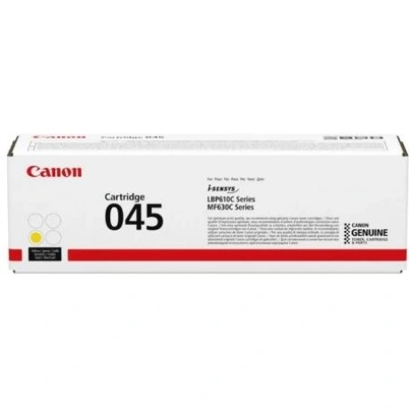 Картридж Canon 045Y (1239C002) для Canon i-SENSYS MF630, желтый