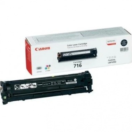 Картридж Canon 716BK (1980B002) для Canon LBP-5050, черный