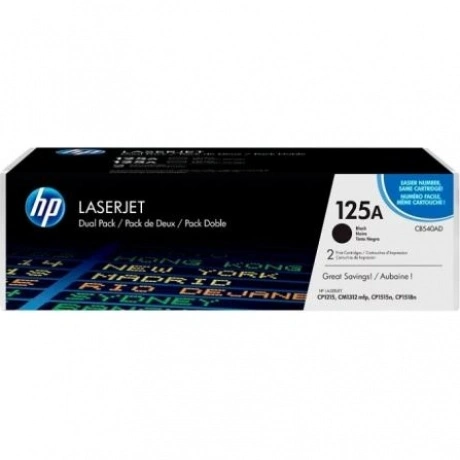 Картридж HP CB540AD для HP CLJ CP1215/CP1515/CP1518, черный