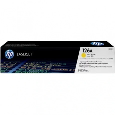 Картридж HP CE312A для HP LJ CP1025, желтый