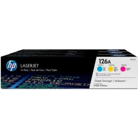 Картридж HP CF341A для HP LJ CP1025, голубой/пурпурный/желтый