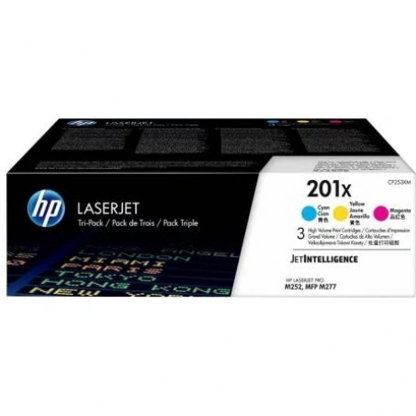Картридж HP CF253XM для HP LJ M252/M277, голубой/пурпурный/желты...