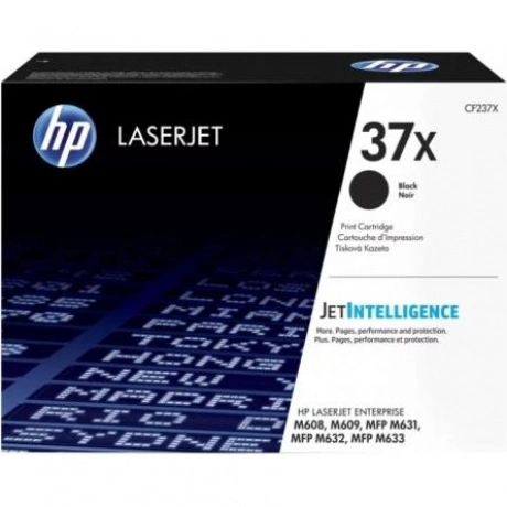 Картридж HP CF237X для HP LJ Ent M506/M527, черный