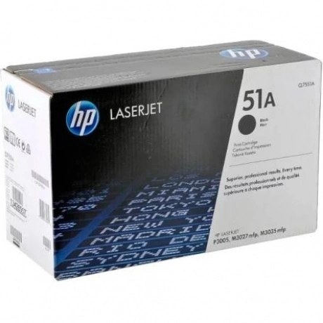 Картридж HP Q7551A для HP LJ P3005/M3035/M3027, черный
