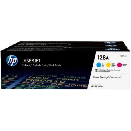 Картридж HP CF371AM для HP CM1415/CP1525, голубой/пурпурный/желт...