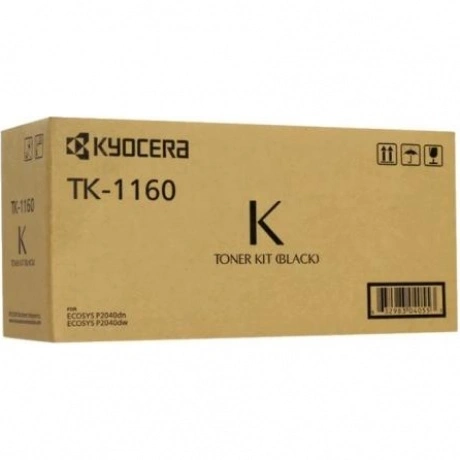 Картридж Kyocera TK-1160 для Kyocera P2040dn/P2040dw, черный