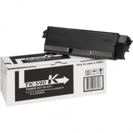 Картридж Kyocera TK-590K для Kyocera FSC2026/2126, черный