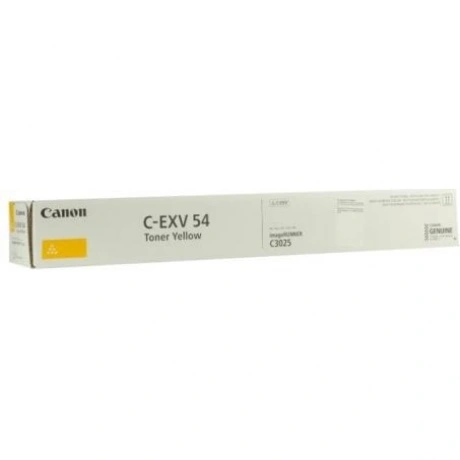 Картридж Canon C-EXV54Y (1397C002) туба для копира C3025i, желты...