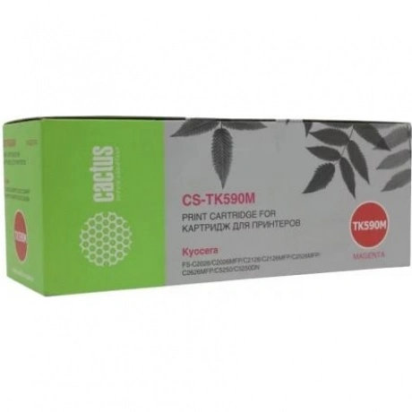 Картридж Cactus CS-TK590M для Kyocera FS-C2026MFP/C2126MFP/C2526...