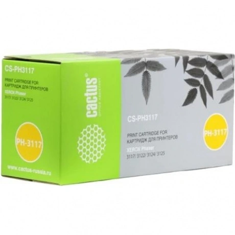 Картридж Cactus CS-PH3117 (106R01159) для Xerox Phaser 3117/3122...