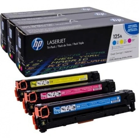 Картридж HP CF373AM для HP CP1215/1515, голубой/пурпурный/желтый