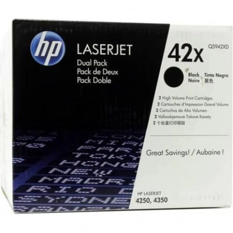 Картридж HP Q5942XD для HP LJ 4250/4350, черный