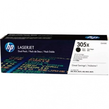 Картридж HP CE410XD для HP CLJ M451, черный
