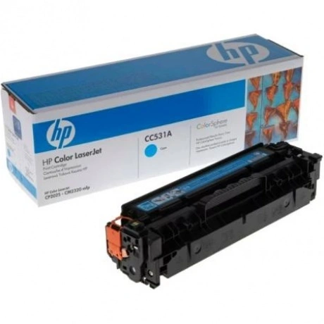 Картридж HP CC531A для HP LJ CP2025/CM2320, голубой