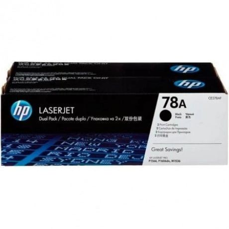 Картридж HP CE278AF для HP LJ P1566/P1606w, черный