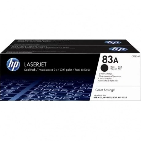 Картридж HP CF283AF для HP LJ Pro M125nw/M127fw, черный
