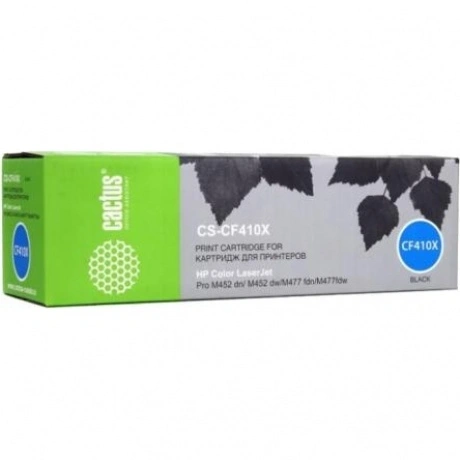 Картридж Cactus CS-CF410X для HP HP CLJ Pro M452dn/M452dw/M477fd...