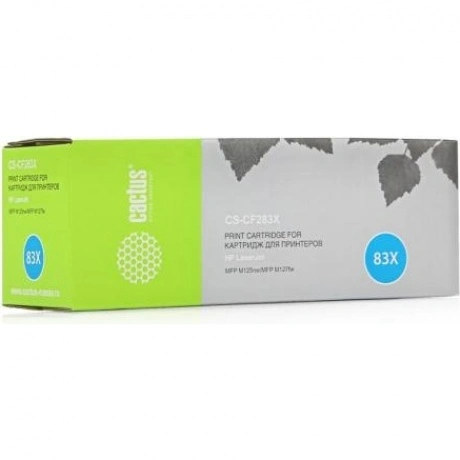 Картридж Cactus CS-CF283XD для HP LJ Pro M225dn/M201/M202, черны...