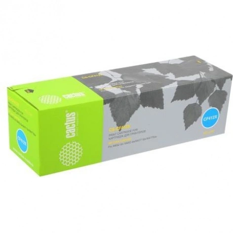 Картридж Cactus CS-CF412X для HP HP CLJ Pro M452dn/ M452dw/M477f...