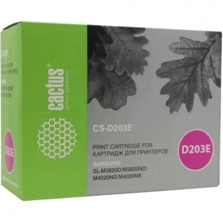 Картридж Cactus CS-D203E для Samsung SL-M3820D/M3820ND/M4020ND/M...
