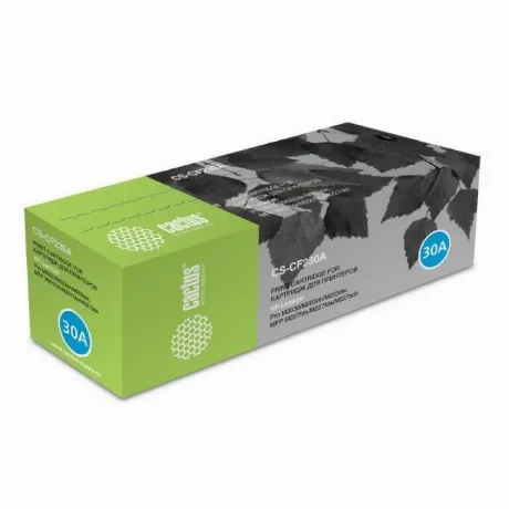 Картридж Cactus CS-CF230A для HP LJ 203/227, черный