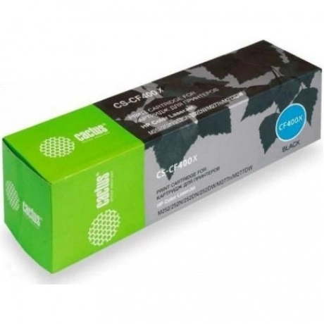 Картридж Cactus CS-CF400X для HP CLJ M252/252N/252DN/252DW/M277n...