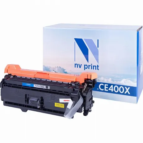 Картридж NV Print CE400X  Black для Нewlett-Packard CLJ Color M5...