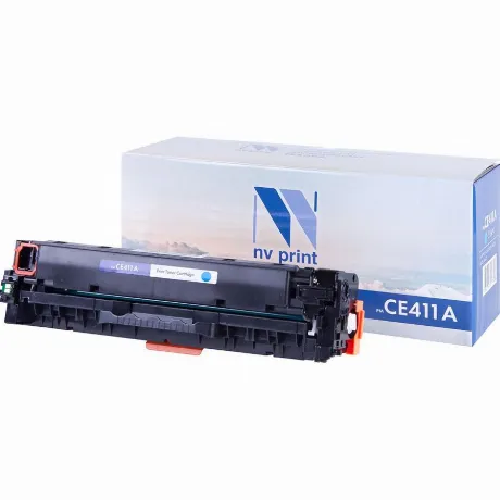 Картридж NV Print CE411A  Cyan для  Нewlett-Packard CLJ Color M3...