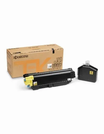 Тонер Картридж Kyocera TK-5270Y желтый (6000стр.) для Kyocera M6...
