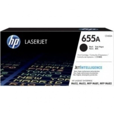 Тонер Картридж HP 655A CF450A черный (12500стр.) для HP M652/653...