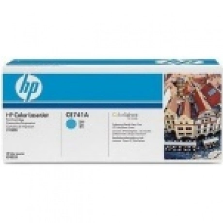 Тонер Картридж HP CE741A голубой (7300стр.) для HP CLJ CP5225