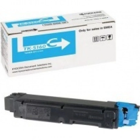 Тонер-картридж Kyocera TK-5160C 12 000 стр. Cyan для P7040cdn